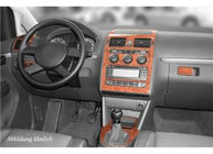 Volkswagen Touran 2003–2010 Obloge armaturne plošče Aluminij fotografija 5