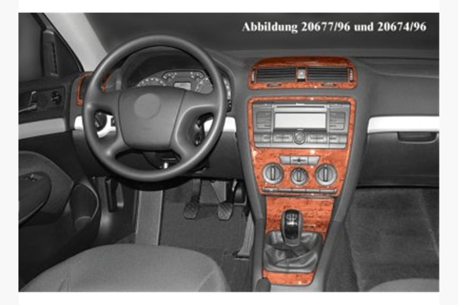 Skoda Octavia II A5 2006–2010 Notranje obloge Fotografija 4