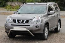Nissan X-trail T31 2007–2014 Sprednji zaščitni lok WT007 (nerjavno jeklo) fotografija 1