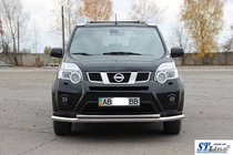 Nissan X-trail T31 2007–2014 Sprednji zaščitni lok ST014 (nerjavno jeklo) fotografija 3