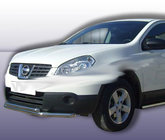 Nissan Qashqai 2007–2010 Sprednji dvojni zaščitni lok ST014 (nerjavno jeklo) fotografija 3