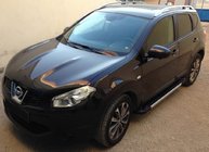 Nissan Qashqai 2010–2014 Stranske stopnice RedLine V1 (2 kos, aluminij) fotografija 1