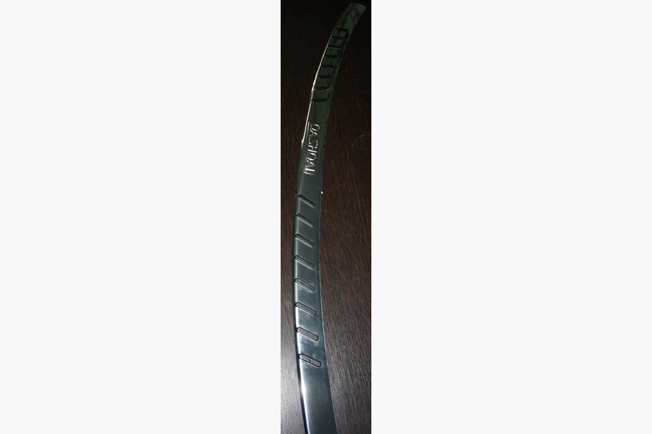 Nissan Qashqai 2007–2010 Obloga zadnjega odbijača z gumijastimi vložki (nerjavno jeklo) Fotografija 3