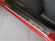 Nissan Micra K12 2003–2010 Natanika Premium letve pragov (4 kosi, nerjavno jeklo) fotografija 2