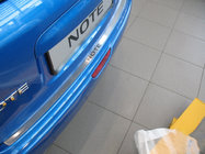 Nissan Note 2004–2012 Zaščitna letev zadnjega odbijača Nataniko (2005-2007, nerjaveče jeklo) fotografija 1