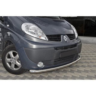 Sprednji zaščitni lok ST008 (nerjavno jeklo) Opel Vivaro 2001–2015 fotografija 3