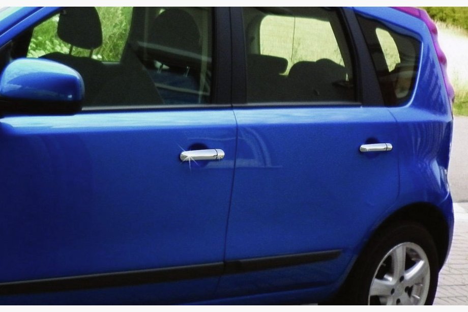 Nissan Note 2004–2012 Kromirane obloge kljuk vrat (4 kosi, nerjavno jeklo) Image
