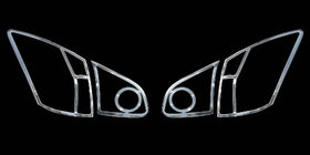 Nissan Qashqai 2007–2010 Pokrovi zadnjih luči (2 kosa, plastika) fotografija 1
