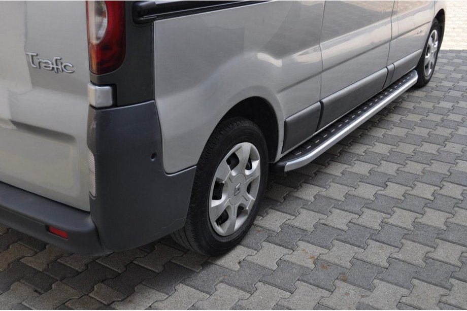 Renault Trafic 2001–2015 Stranske stopnice Fullmond (2 kos, aluminij) Image