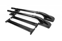 Volkswagen Amarok 2010–2022 Strešne sani Black Shark (s prečkami) fotografija 5