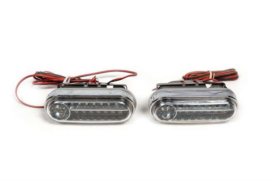 Modre LED DRL meglenke Image