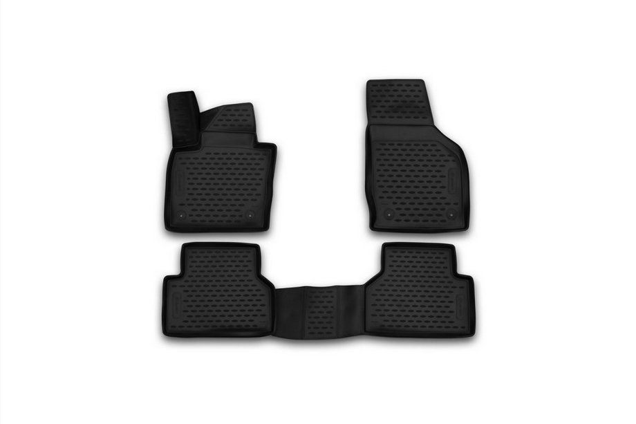 Audi Q3 2011–2019 3D gumijasti tepihi za notranjost (4 kosi, Novline) Image
