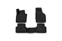 Audi Q3 2011–2019 3D gumijasti tepihi za notranjost (4 kosi, Novline) fotografija 1