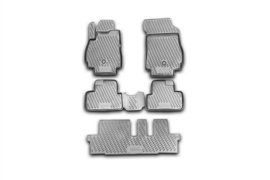 Chevrolet Orlando 2010–2018 Gumijasti tepihi za notranjost (5 kos, Novline) Image