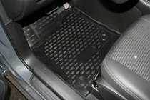 Chevrolet Captiva 2006–2019 (2011↗) Gumijasti tepihi za kabino (4 kos, Novline) fotografija 1