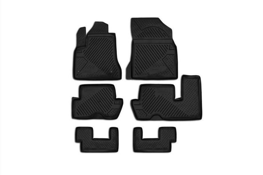 Citroen C-4 Picasso 2006–2013 Gumijasti preproge za notranjost (6 kos, Novline) Grand Image