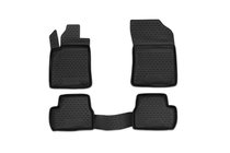 Citroen DS-3 2009–2016 Gumijasti tepihi za kabino (4 kosi, Novline) fotografija 1