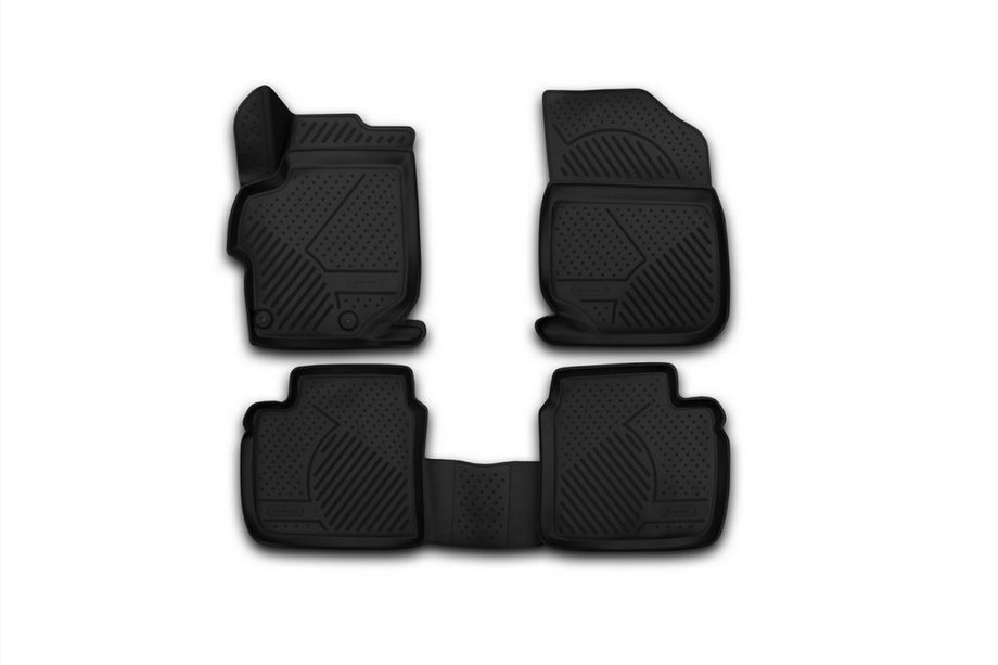 Citroen C-Elysee 2013–2022 3D gumijasti tepihi za notranjost (4 kosi, Novline) Image