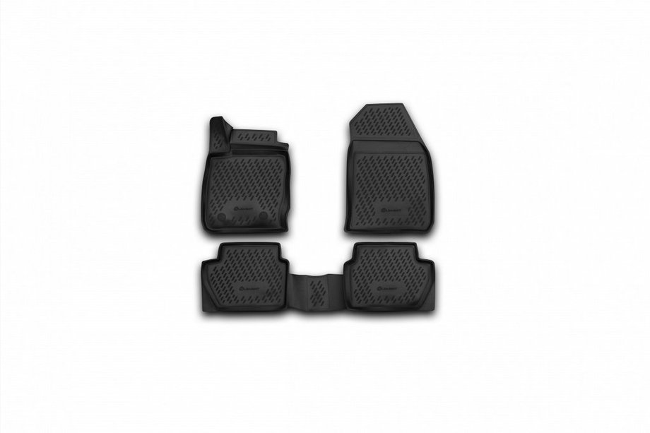 Ford Ecosport 2013–2022 3D gumijasti tepihi za notranjost (4 kosi, Novline) Image