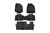 Honda Pilot 2008–2015 3D gumijasti tepihi za notranjost (4 kosi, Novline) fotografija 1