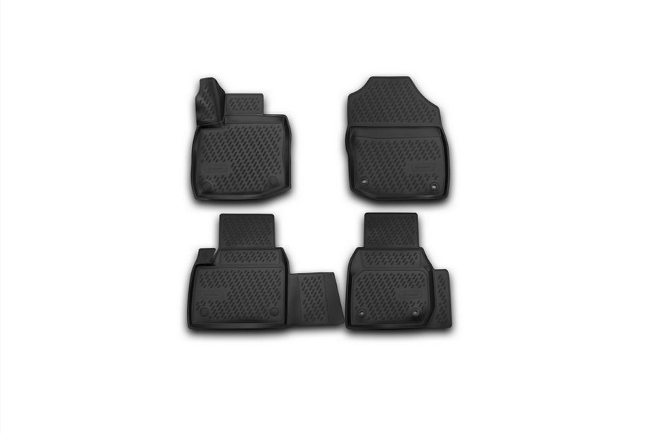 Honda Civic HB 2012–2020 Gumijaste 3D preproge za notranjost (4 kosi, Novline) 5D Image