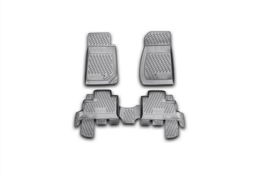 Jeep Wrangler 2007–2017 Gumijasti tepihi (Novline) Image