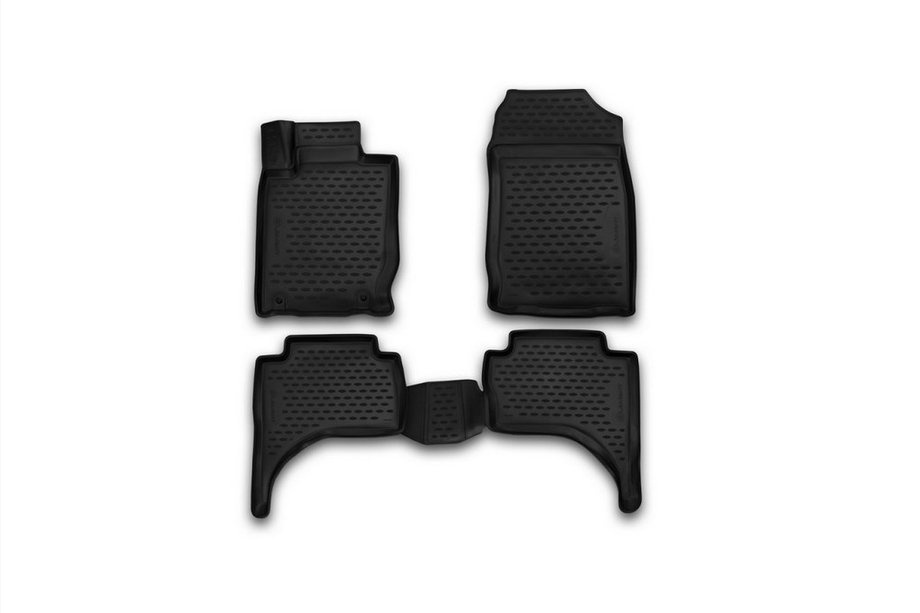 Mitsubishi L200 2015–2024 3D gumijaste preproge za notranjost (4 kos, Novline) Proračunska izvedba Image