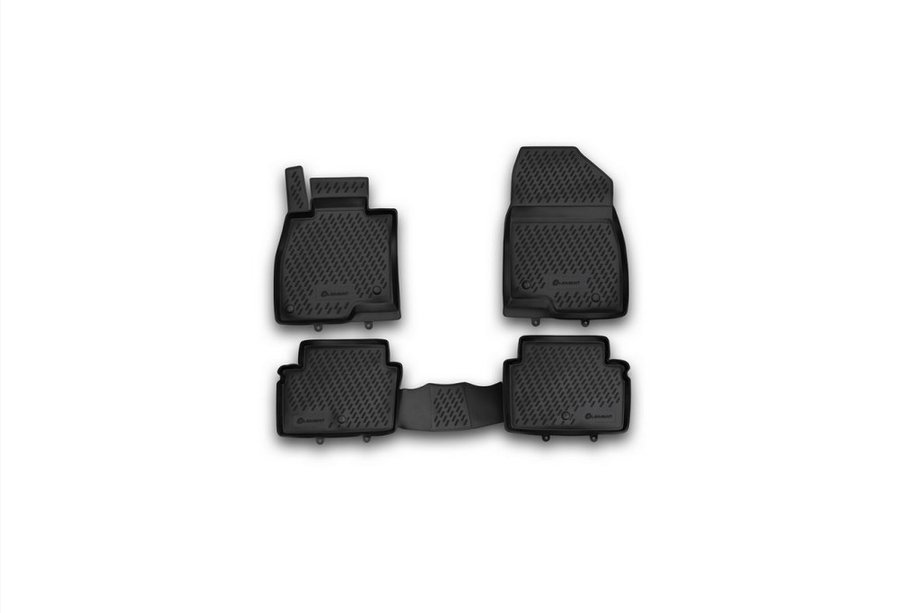 Mazda 6 2012–2024 Gumijasti tepihi za notranjost (4 kosi, Novline) SW Image