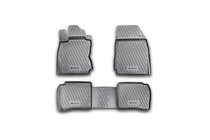 Nissan Note 2004–2012 Gumijasti tepihi za kabino (4 kosi, Novline) fotografija 1