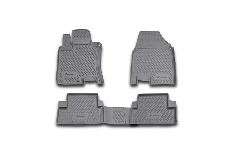 Nissan Qashqai 2010–2014 Gumijasti tepihi za kabino (4 kosi, Novline) Image