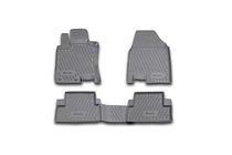 Nissan Qashqai 2010–2014 Gumijasti tepihi za kabino (4 kosi, Novline) fotografija 1