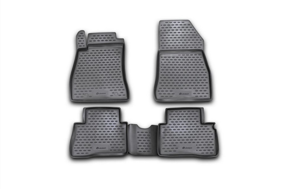 Nissan Juke 2010–2019 Gumijaste preproge za kabino (sponka R/N) (4 kosi, Novline) Fotografija 1