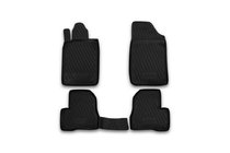 Peugeot 206 1998–2024 Gumijasti tepihi za kabino (4 kosi, Novline) fotografija 1