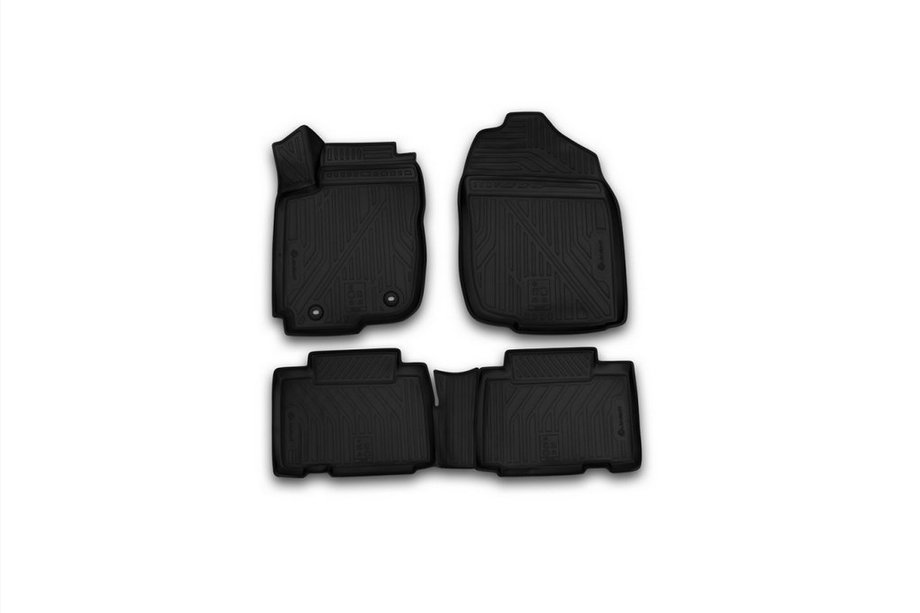 Toyota Rav 4 2013–2018 3D gumijasti tepihi za notranjost (4 kosi, Novline) Image