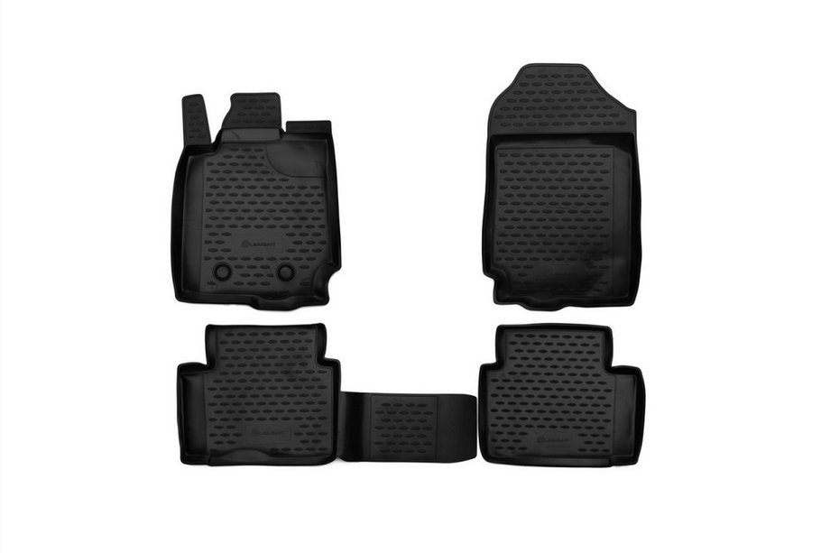Ford Ranger 2011–2022 Gumijasti tepihi za notranjost (4 kos, Novline) 2D Image