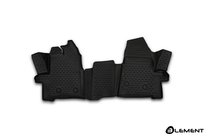 Ford Transit 2014– 3D gumijasti tepihi za kabino (2 kos, Novline) fotografija 1