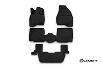 Ford Explorer 2011–2019 3D gumijasti tepihi za kabino (5 kos, Novline) Različica 1 fotografija 1