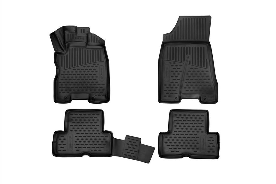 Nissan X-trail T31 2007–2014 3D gumijaste preproge za notranjost (4 kos, Novline) kros. (P. R.) Image