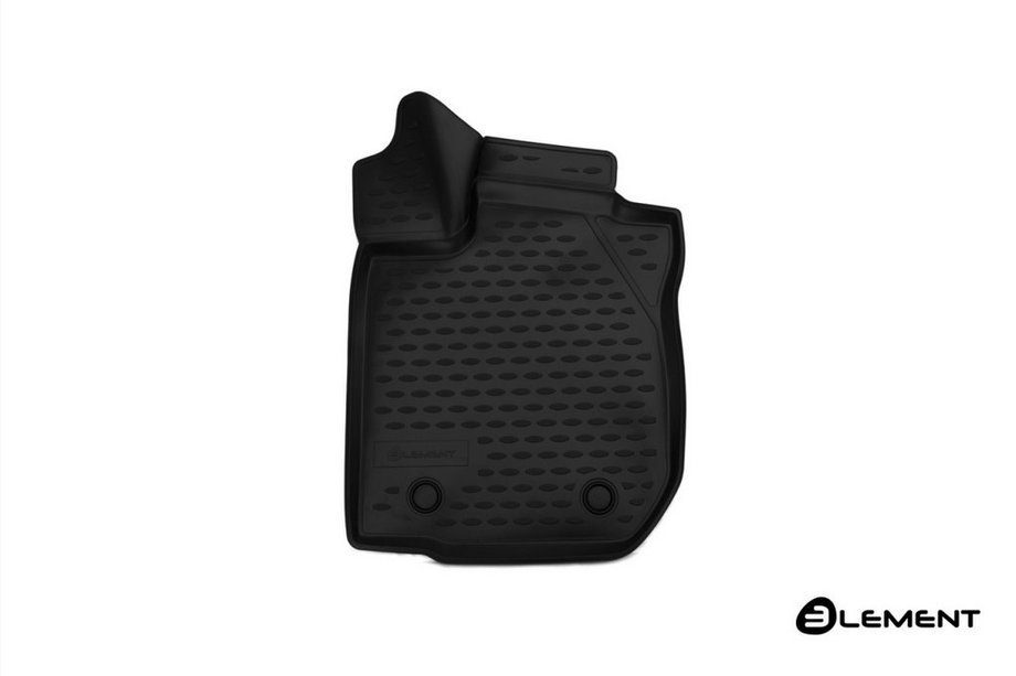 Renault Sandero 2013–2022 Gumijasta preproga (spredaj levo) 3D za potniško kabino (Novline) Image