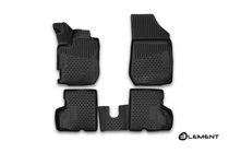 Renault Captur 2013–2019 3D gumijasti tepihi za notranjost (4 kosi, Novline) fotografija 1