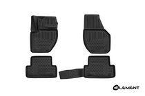 Volvo V40 2012– (2016↗) 3D gumijasti tepihi za kabino (4 kosi, Novline) HB (FL) Evropa fotografija 1