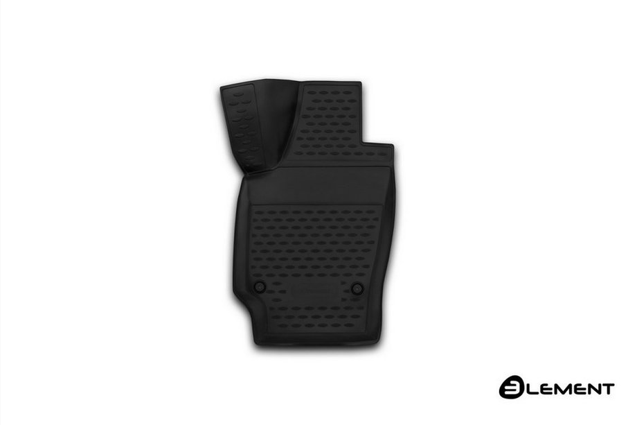 Volkswagen Polo 2010–2017 Gumijasta preproga (spredaj leva) 3D za kabino (Novline) SD Image
