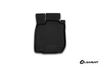 Renault Sandero 2007–2013 Gumijasta preproga za notranjost (spredaj levo) (Novline) fotografija 1