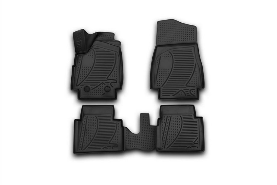 Lada Niva in Urban 1977– 3D gumijaste preproge za kabino (4 kos, Novline) 4x4 3D Image