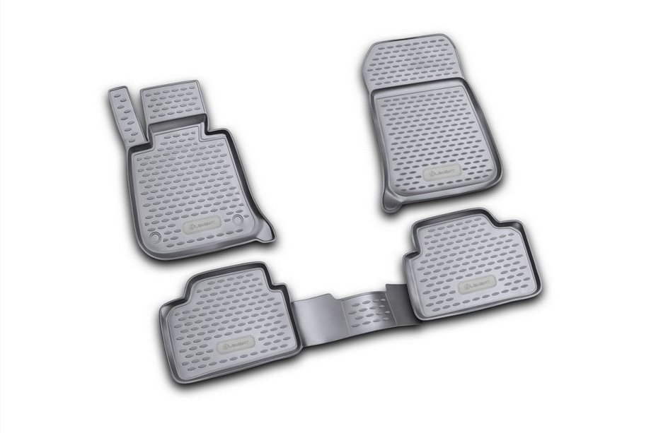 BMW serija 3 E90/E91 2005–2011 Gumijasti tepihi za kabino (4 kosi, Novline) Image