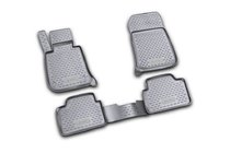 BMW serija 3 E90/E91 2005–2011 Gumijasti tepihi za kabino (4 kosi, Novline) fotografija 1