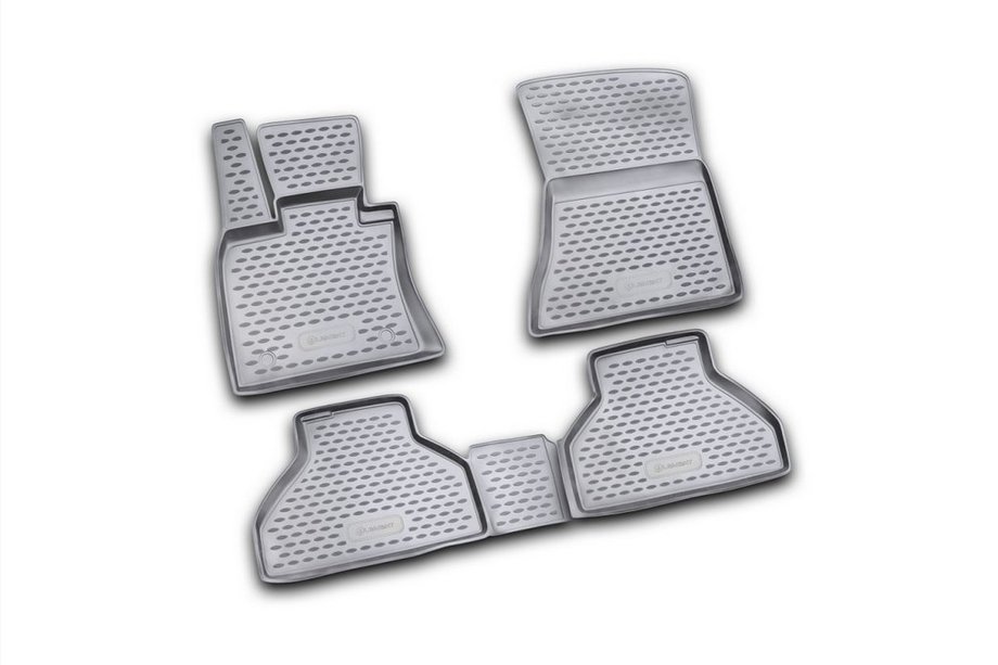 BMW X5 E70 2007–2013 Gumijasti tepihi za kabino (4 kosi, Novline) Image