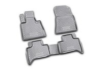 BMW X5 E53 1999–2006 Gumijasti tepihi za kabino (4 kosi, Novline) fotografija 1
