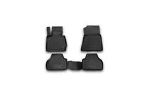 BMW X3 F25 2011–2018 Gumijasti tepihi za kabino (4 kosi, Novline) fotografija 1