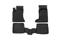 Cadillac SRX 2004–2009 (2004-2009) Gumijasti tepihi za notranjost (4 kosi, Novline) fotografija 1